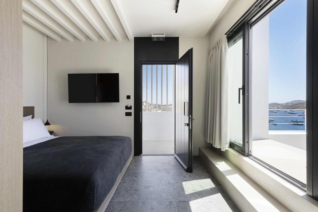 Cubic Mykonos Seafront Design Suites أورنوس المظهر الخارجي الصورة
