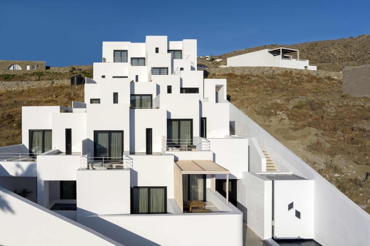 Cubic Mykonos Seafront Design Suites أورنوس المظهر الخارجي الصورة