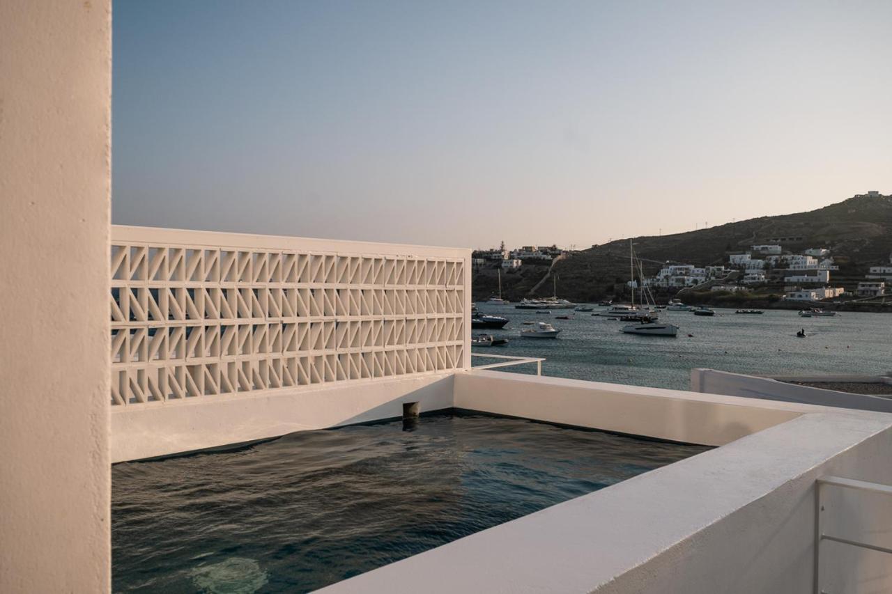 Cubic Mykonos Seafront Design Suites أورنوس المظهر الخارجي الصورة