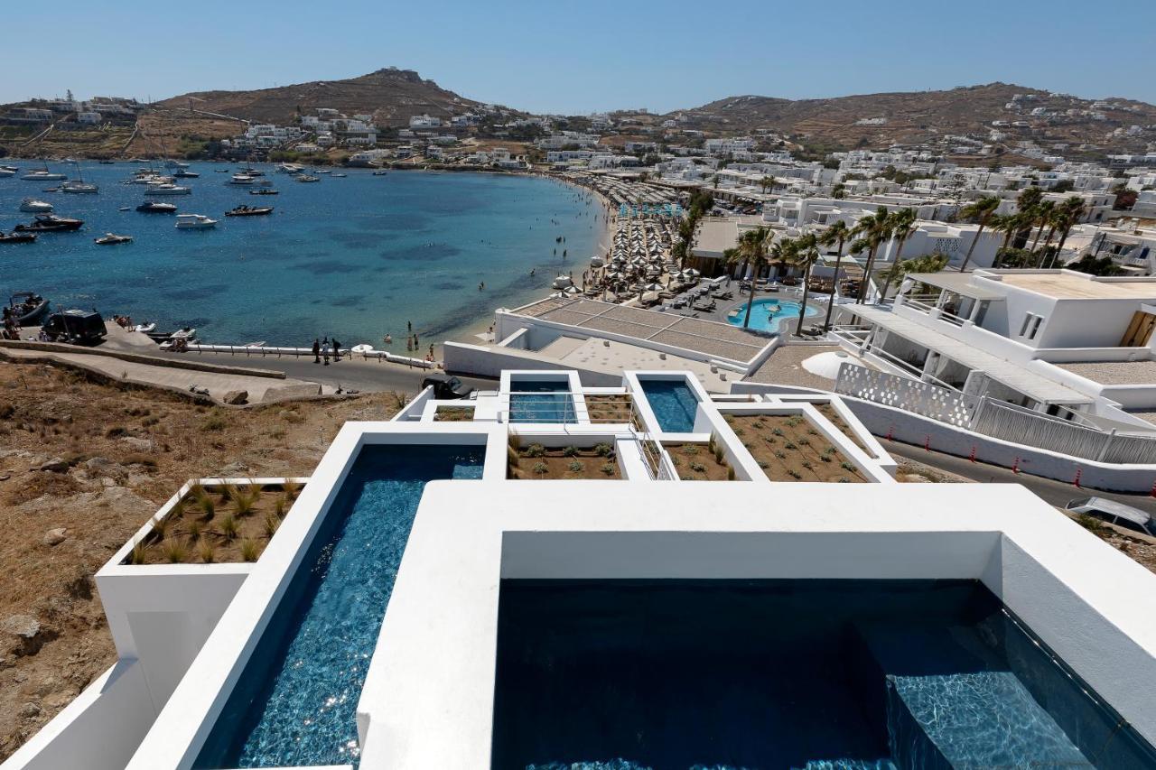 Cubic Mykonos Seafront Design Suites أورنوس المظهر الخارجي الصورة
